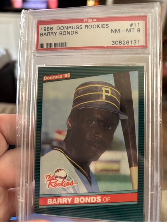 Donruss Other - Donruss 1986 Barry Bonds Rookie Card - Green